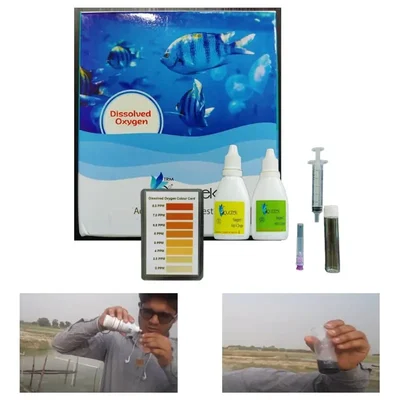 Aquatek Dissolved Oxygen Test Kit for Aquarium Water, 120 Total Test